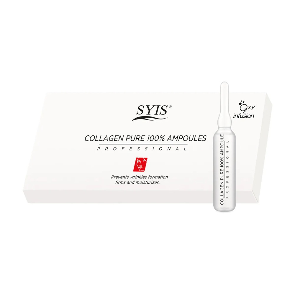 Syis Beauty ampoules 100% pure collagen 10 pieces - 0101842 PREORDER