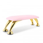 Manicure arm rest with a space for a lamp Light Pink-Gold -6961101