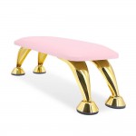 Manicure arm rest with a space for a lamp Light Pink-Gold -6961101