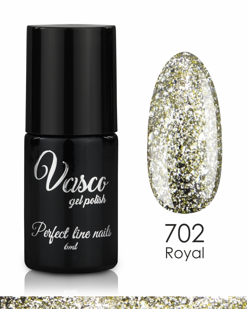 Vasco platinum chic 702 semi-permanent varnish royal 6ml - 8110702 VASCO GEL POLISH ALL COLOR CHART