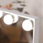 Led Hollywood Mirror with 12 Lamps 30x41cm-6900218